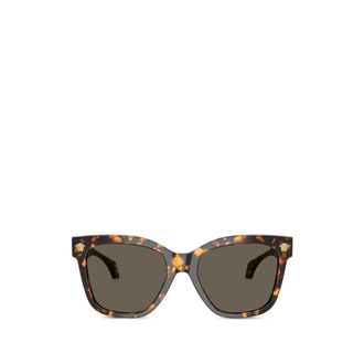 Versace Sunglasses, female, Brown, Size: 55 MM Sunglasses