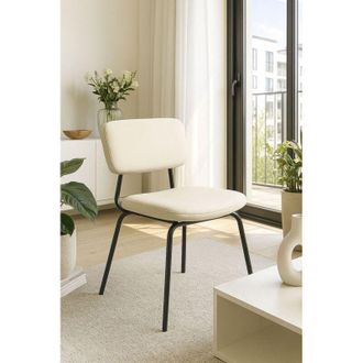 Regalos Miguel Sillas Comedor - Silla Liora Terciopelo - Beige