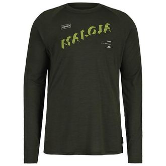 Maloja RonconeM. Merinoshirt f&uuml;r Herren | alpine woods