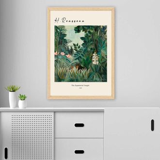 Dmora Cuadro Minika, Estructura De Tela, Madera Nobilitada, 35x45h Cm Multicolor