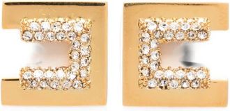 Elisabetta Franchi Earrings - Dames - Oorbellen - Geel - ONE Size - Accessoires