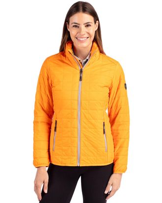 Cutter & Buck Rainier PrimaLoft Womens Eco Insulated Full Zip Puffer Jacket