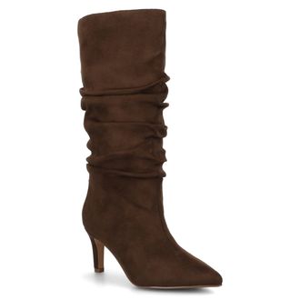 Journee Collection Womens Sonnet Knee High Extra Wide-Calf Slouchy Boots