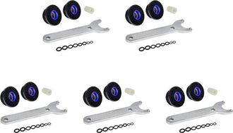 OEM Adecuado Para El Kit De Juntas Del Cilindro De Direcci&oacute;n Hidr&aacute;ulica Delantera 5x Hs5157, Compatible Con Seastar Pivot Hc5340, Hc5341, Hc5358, Hc5365 Y
