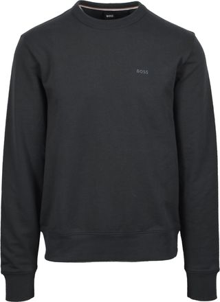 HUGO BOSS Mens H-SHARPE SWEATSHIRTS OPEN GREEN Cotton - Size X-Large