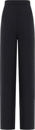 Max Mara Straight Broeken - Dames - Straight fit broeken - Blauw - M - Broeken
