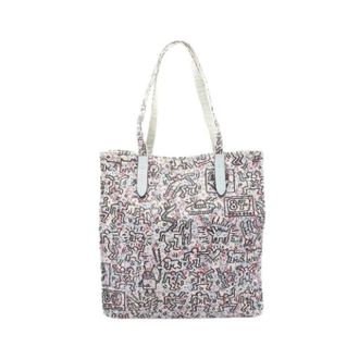 Coach Pre-owned Bolso Tote de Lona y Cuero Keith Haring - Pre-owned - Mujer - Multicolor - ONE SIZE