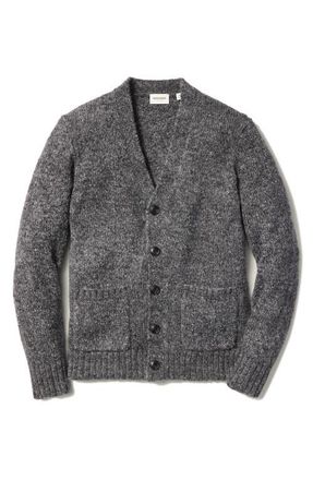 Bonobos Luxe Mohair & Wool Blend Cardigan in Ashes at Nordstrom, Size Large