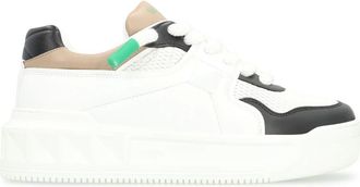 Valentino Garavani Schoenen, Heren, Wit, 40 EU, Leer, One Stud XL Low-top Sneakers