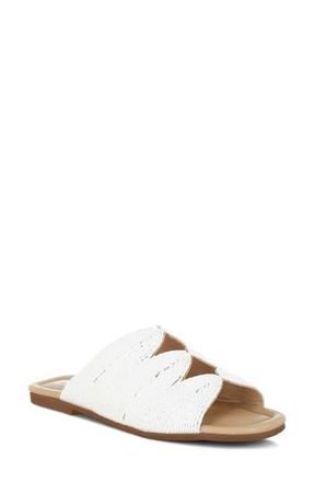 Rag & Co. Daisy Doe Slide Sandal in White at Nordstrom Rack, Size 10