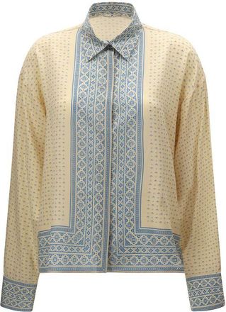 Ermanno Scervino Silk Pattern Womens Shirt