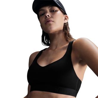 Nike Womens Indy High DF Sports Bra - Black/Black/Black Size XL