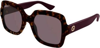 Gucci Sunglasses, female, Brown, Size: 54 MM Gg1337S Sunglasses
