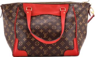 Louis Vuitton Estrela NM Handbag Monogram Canvas with Leather tote bag - women - Calf Leather - One Size - Brown