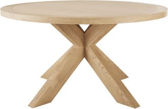 Maisons du monde Mesa de comedor redonda para 6/8 personas D.140