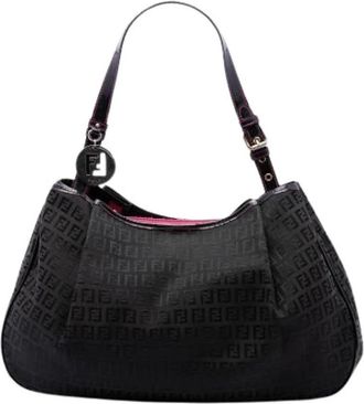 Fendi Pre-owned Tela borse-fendi - - Pre-owned - Donna - Nero - ONE SIZE