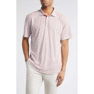 Swannies Erick Floral Golf Polo in Mln at Nordstrom Rack, Size Large