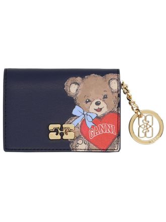 Ganni Joy Bear Card Holder