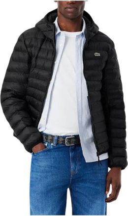 Lacoste Hombre, Chaquetas, Negro, Talla: XL