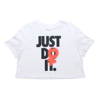 Nike (WMNS) Nike Nsw Rebel Crop Short Sleeve White BV7171-100