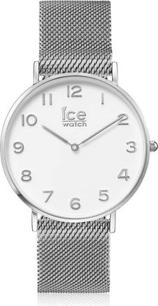 Ice Watch Ice City Milanese Medium - unisex - Horloges - Wit - ONE Size - Accessoires