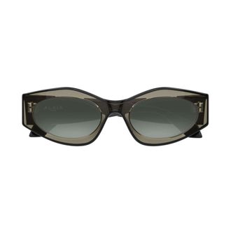 Alaia Translucent Acetate Bold Cat-Eye Sunglasses