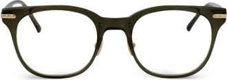 Linda Farrow Occhiali squadrati Arch Optical - Verde