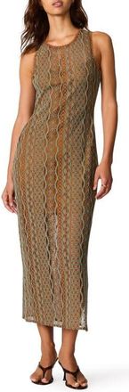 Steve Madden Nyssa Sleeveless Dress in Rust Multi at Nordstrom, Size X-Small