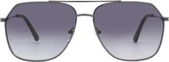 Guess Smoke Gradient Navigator Mens Sunglasses GF5079 08B 61