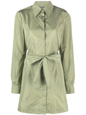 Alberta Ferretti Chemisier con nodo - Verde