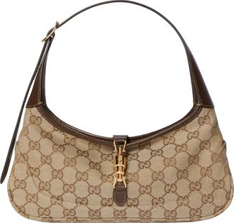 Gucci (WMNS) Gucci Jackie Slim Medium Shoulder Bag Sand Brown 863137-FAFV2-9651