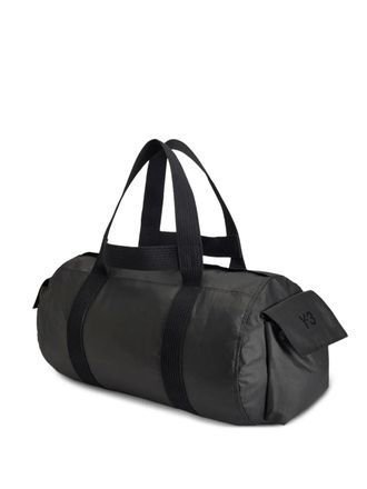 Yohji Yamamoto flap-pocket duffle bag - Black