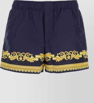 Versace polyester swim shorts