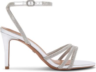 Kurt Geiger Womens Fancy Sandals - Silver - Size UK 4