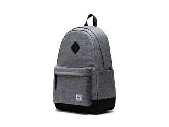 Herschel Heritage Backpack Backpack Bags Raven Crosshatch, Textile