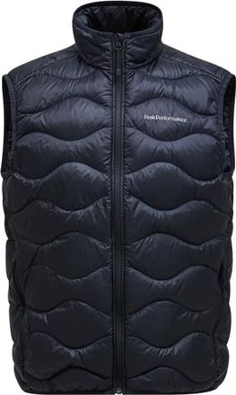 Peak Performance Helium Down Vest Daunengilet f&uuml;r Herren | schwarz/blau