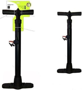 Trade Shop Trade Shop - Pompa Gonfiatore Manuale Multifunzione Ruote Bici Bicicletta Adattatori Xc-1694