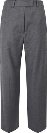 Frankie Shop Brickell flanellen broek - Grijs