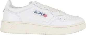 Autry Medalist Low - Dames - Sneakers - Wit - 36 EU - Katoen - Schoenen