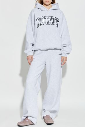 Rotate Sweatpants With Logo, Womens, Grey