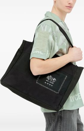 Space Available Borsa tote con applicazione - Nero