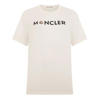 Moncler T-shirt con logo - - Tops - Uomo - Bianco - XL