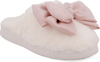 Mia Cozi Slipper in 3D Pink Bow at Nordstrom Rack, Size 9