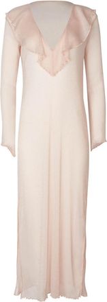SOAH Womens Antonia Ruffled Cover Up Dress In Pink