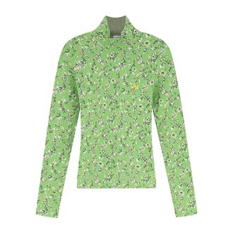 Loewe Mujer, Camisetas, Verde, Talla: S