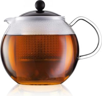 Bodum Assam Un Sola Tetera 1500 Ml Negro, Transparente - Bodum