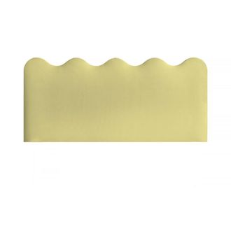Really Nice Things Cabecero tapizado forma ondulada 160x73,5cm