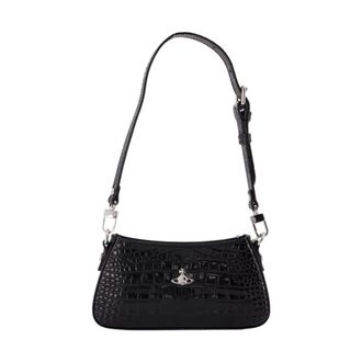 Vivienne Westwood Tasha Shoulder Bag - female - Vivienne Westwood - Shoulder Bags - Black - ONE SIZE - Bags