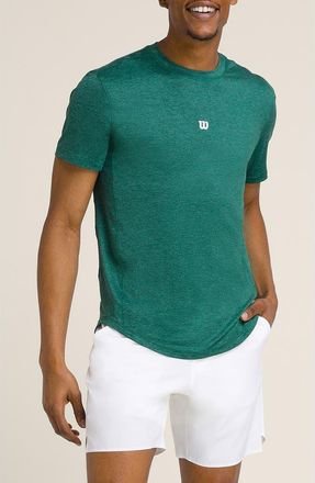 Wilson Everyday Performance T-Shirt in Field Green at Nordstrom, Size Xx-Large