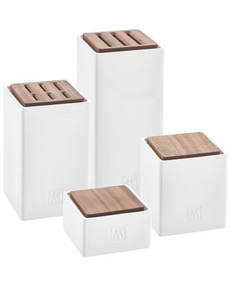J.A. Henckels International Zwilling J.A. Henckels Set Of 4 Ceramic Storage Boxes